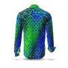 Entdecke bunte Hemden Herren HEXAGON MALACHIT - 100 % BW