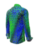 Hemd Herren HEXAGON MALACHIT – GERMENS artfashion – 100 % Baumwolle - Größe L