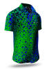 HEXAGON MALACHIT summer shirt - 100% cotton - GERMENS artfashion XL