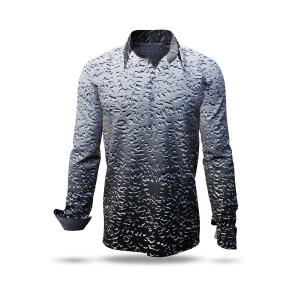 METAL - Metal coloured long sleeve shirt - GERMENS...