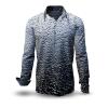 METAL - Metallfarbenes Langarmhemd - GERMENS artfashion - Außergewöhnliches Herrenhemd - 100 % Baumwolle - Made in Germany