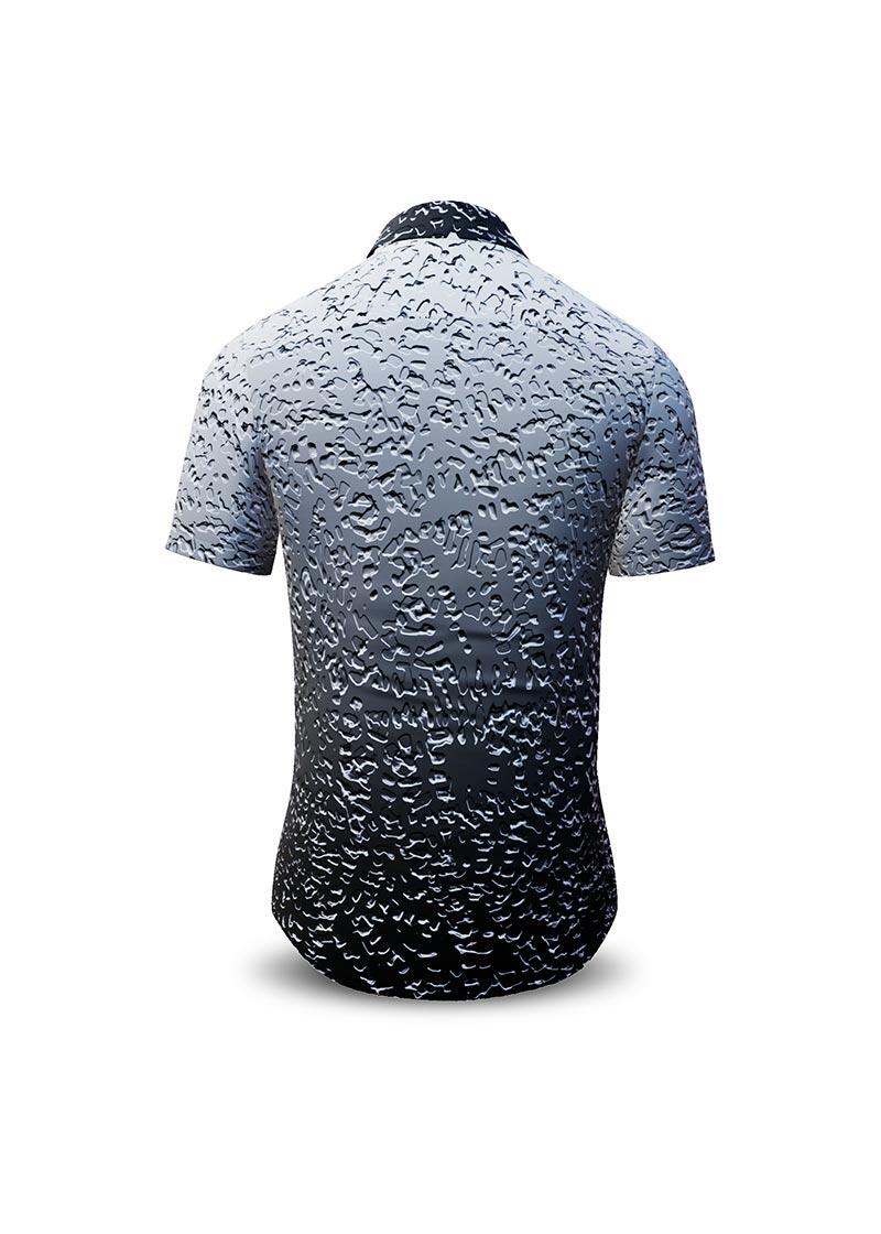 METAL - Metal coloured short sleeve shirt - GERMENS artfashion - 100 % Baumwolle - sehr gute Passform - Knstlerdesign - 499 Stck limitiert - Made in Germany