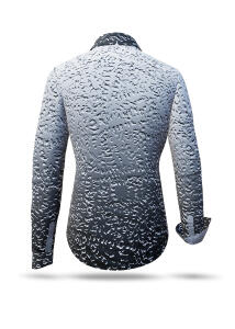 graue Bluse Damen METAL von GERMENS - 100 % Baumwolle