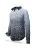 METAL METALLFARBENE BLUSE Blusen Damen - 100 % Baumwolle - GERMENS artfashion