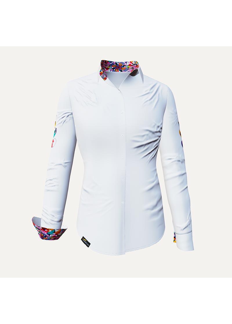 Extravagant Ladies Blouse HEUTE FUER MICH