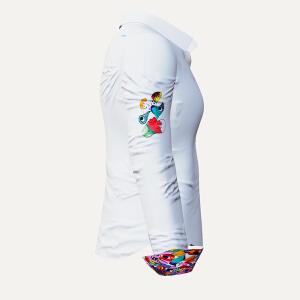 Unique blouse for women - HEUTE FUER MICH- 100% cotton -...