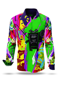 Discover colorful button up shirts for men MILIDILI - 100% cotton