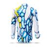 BLUE WATER BUBBLES IN SUNLIGHT - Long sleeve shirt with water bubbles - GERMENS artfashion - Unusual long sleeve shirt in 10 sizes - Made in Germany