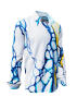 BLUE WATER BUBBLES IN SUNLIGHT Hemden Herren - 100 % Baumwolle - GERMENS artfashion XL