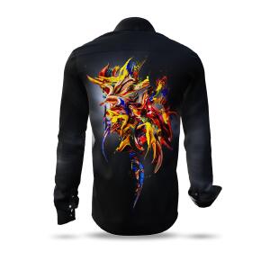 FLYING COLORS - dark long-sleeved shirt with...