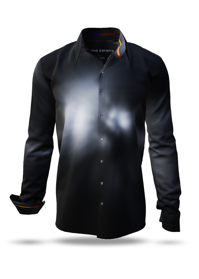 Entdecke bunte Hemden Herren FLYING COLORS - 100 % BW