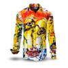 FORMIDOBLO - buntes Langarmhemd - GERMENS artfashion - Außergewöhnliches Herrenhemd - 100 % Baumwolle - Made in Germany