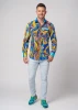 Discover colorful button up shirts for men ORNAMI - 100% cotton