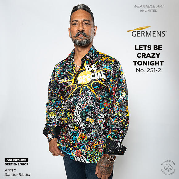 LETS BE CRAZY TONIGHT - crazy party shirt - GERMENS