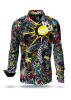 Discover Button Up Shirt LETS BE CRAZY - 100 % cotton
