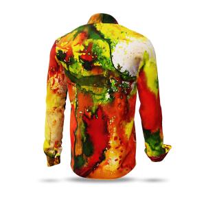 POPPYFLOPPY - green red long sleeve shirt - GERMENS...