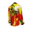 POPPYFLOPPY - green red long sleeve shirt - GERMENS