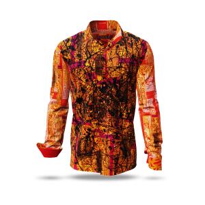 SOUVENIR - red orange long sleeve shirt - GERMENS...