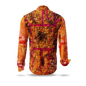 SOUVENIR - red orange long sleeve shirt - GERMENS...