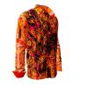 SOUVENIR - red orange long sleeve shirt - GERMENS artfashion - Außergewöhnliches Herrenhemd - 100 % Baumwolle - Made in Germany
