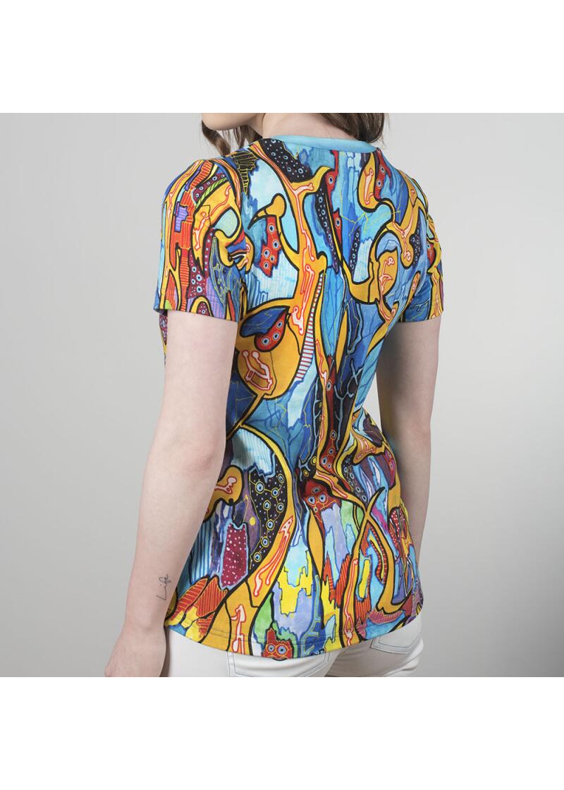 ENKI - Buntes Damen TShirt - GERMENS