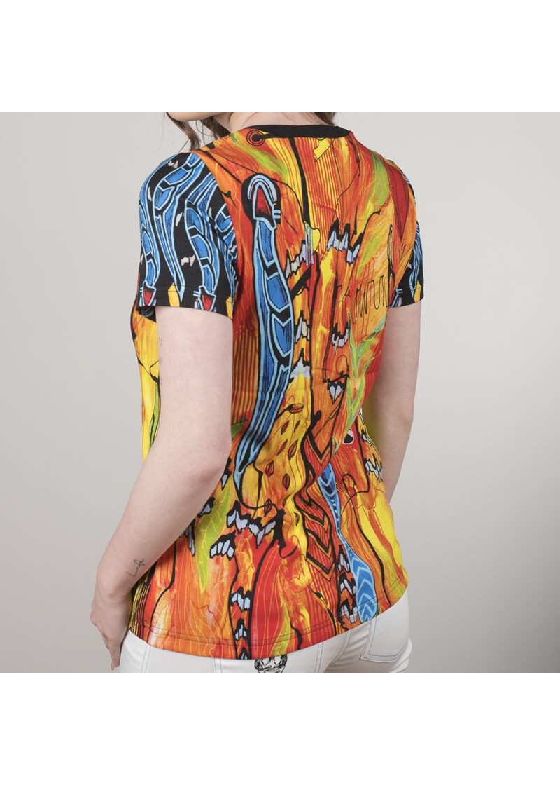 NIGHTSUN - Buntes Damen TShirt  - GERMENS