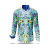 Entdecke bunte Hemden Herren CARROUSEL MINT - 100 % BW