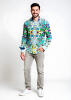 Entdecke bunte Hemden Herren CARROUSEL MINT - 100 % BW