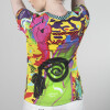 MILIDILI - Colorful ladies short sleeve tshirt 