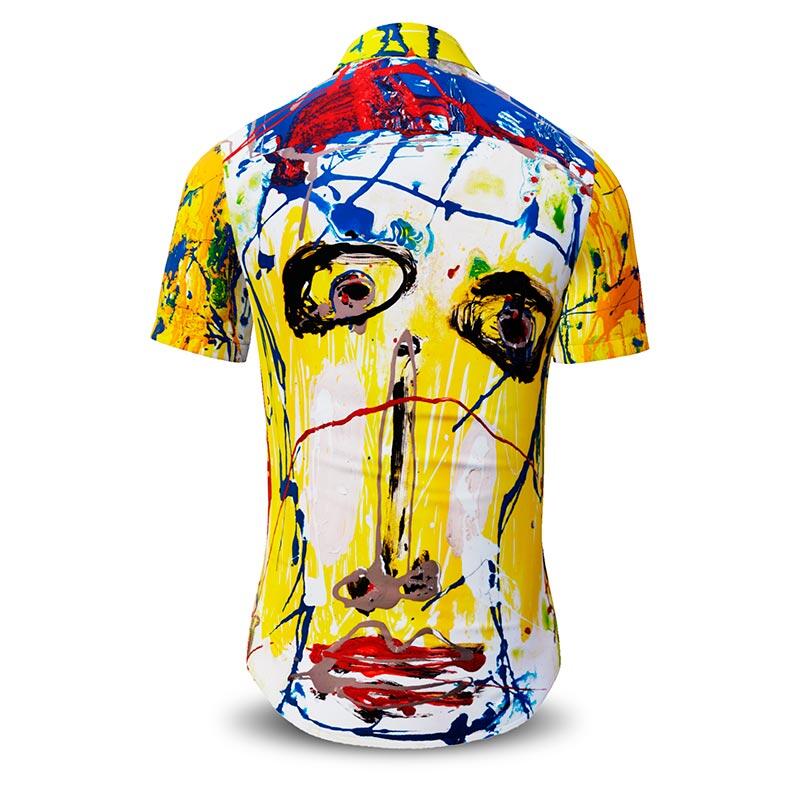 FORMIDOBLO - colourful short sleeve shirt - GERMENS artfashion - Unusual long sleeve shirt in 10 sizes - Made in Germany