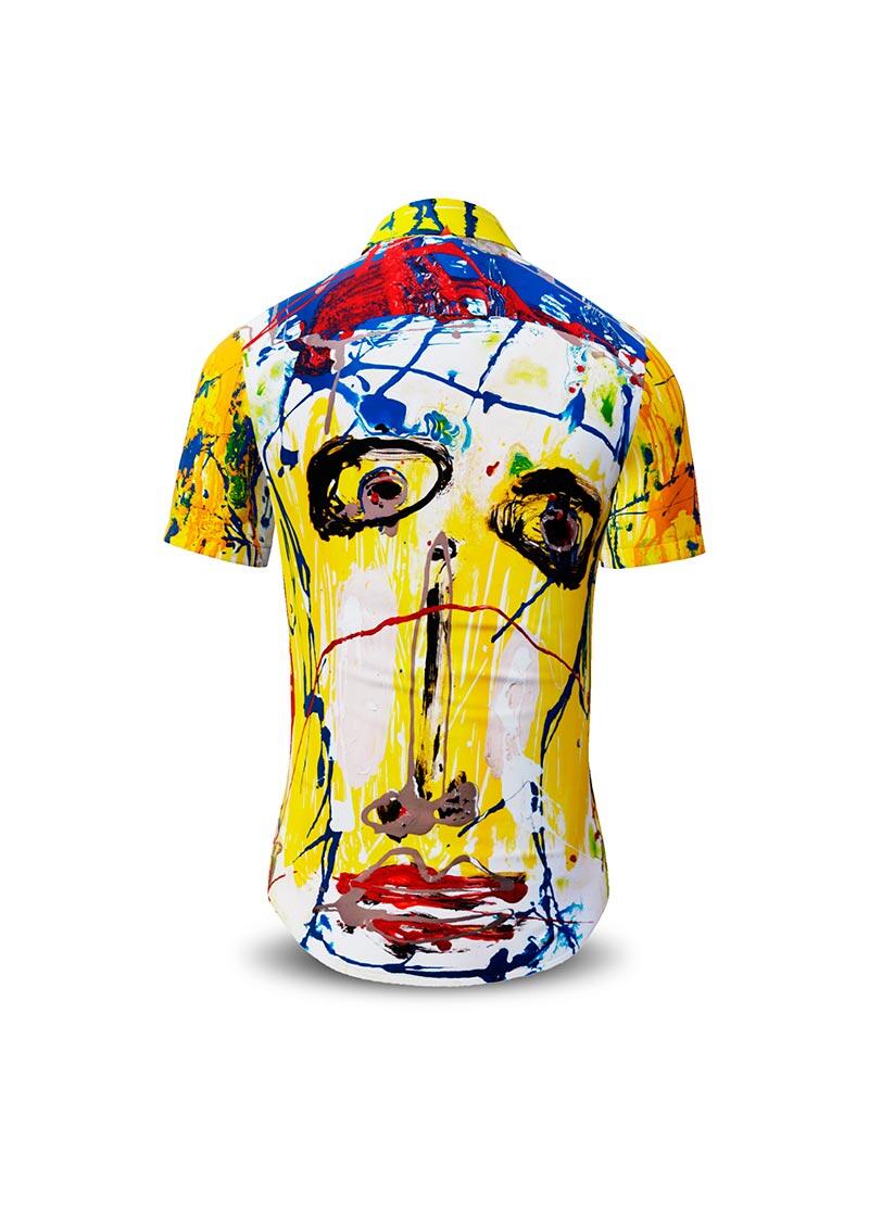 FORMIDOBLO - colourful short sleeve shirt - GERMENS artfashion - Unusual long sleeve shirt in 10 sizes - Made in Germany