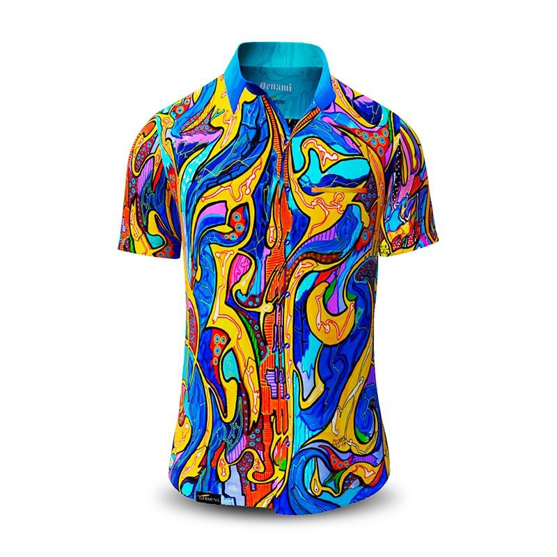 ORNAMI - Exceptional short-sleeved shirt - GERMENS...