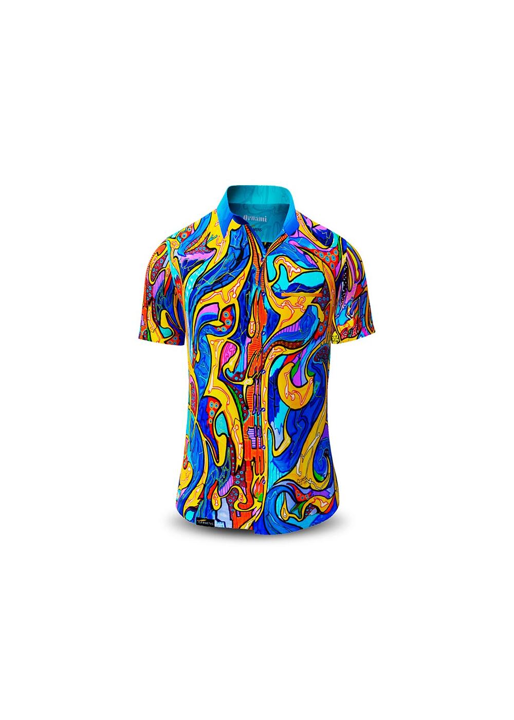 ORNAMI - Exceptional short-sleeved shirt - GERMENS...