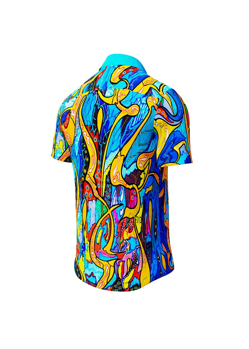 ORNAMI - Exceptional short sleeved shirt - GERMENS
