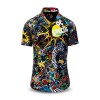 Summer shirt for men LETS BE CRAZY TONIGHT - 100% cotton - 10 sizes from XS to 6XL - exceptional design - finest workmanship - fabrics made in Germany - limited edition and exclusive