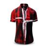 Button up shirt for summer WHITE CROSS - GERMENS