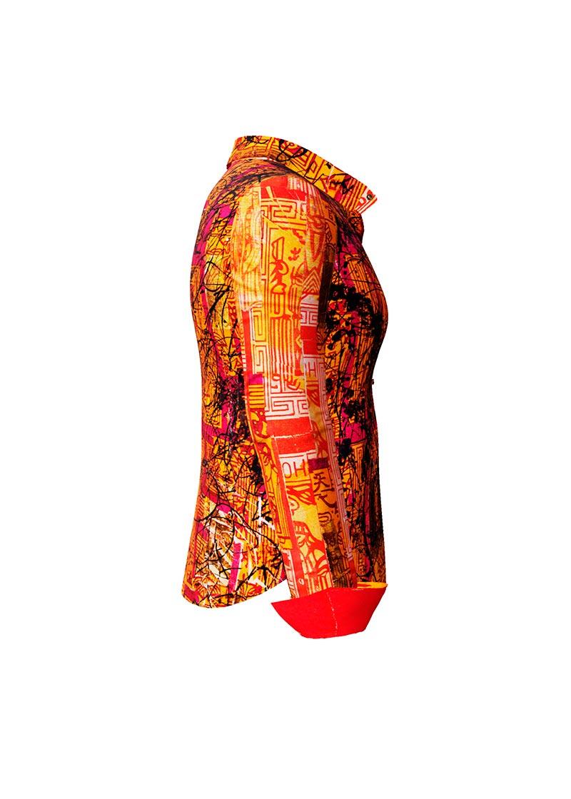 SOUVENIR - red orange blouse - GERMENS