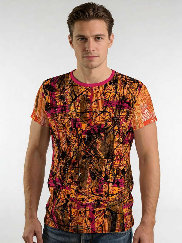 Unique T-shirts for men - SOUVENIR - 100% cotton - GERMENS artfashion - Sizes S to 5XL