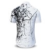 Sommerhemd Herren SCHWARMABWEICHLER WEIß - 100 % Baumwolle - 10 Größen von XS - 6XL - außergewöhnliches Design - feinste Verarbeitung - Stoffe Made in Germany - limitiert und exklusiv