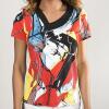 PLUSMINUS Colorful ladies short sleeve tshirt by GERMENS