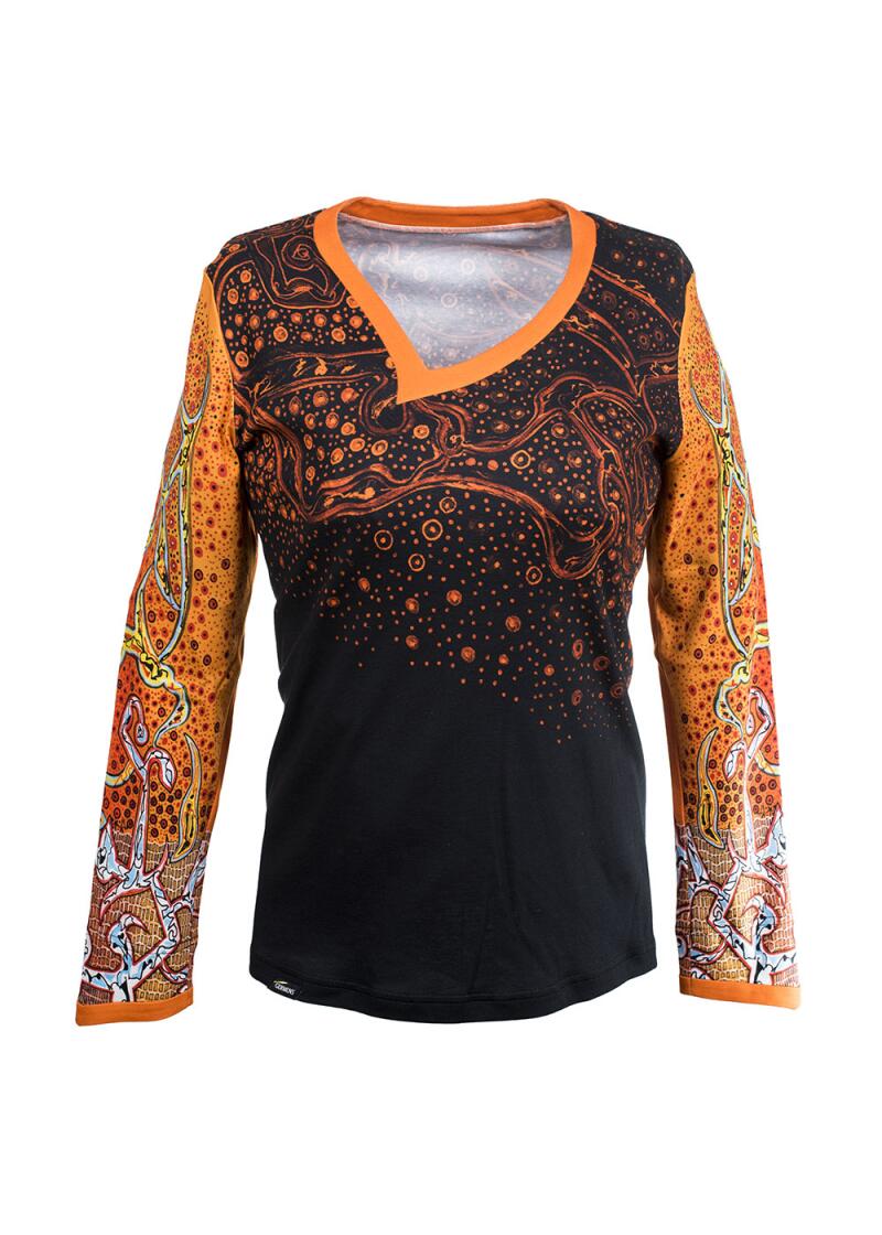 TRAUMZEIT - Womens colorful long sleeve Tshirt 