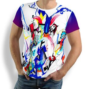 GIONOXI - T-Shirt with comic - 100 % cotton - GERMENS...