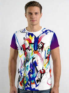 Unique T-shirts for men - GIONOXI - 100% cotton - GERMENS artfashion - Sizes S to 5XL