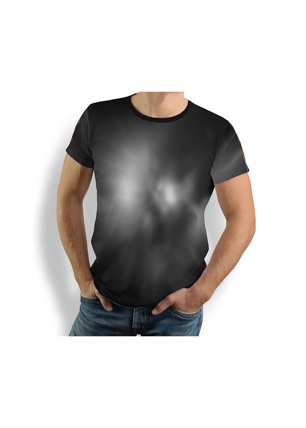 FLYING COLORS - dunkles T-Shirt mit Farbfleck - GERMENS...