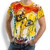 FORMIDOBLO - buntes T-Shirt - 100 % Baumwolle - GERMENS artfashion - 8 Größen S-5XL