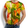 POPPYFLOPPY - rot grünes T Shirt - 100 % Baumwolle - GERMENS artfashion - 8 Größen S-5XL