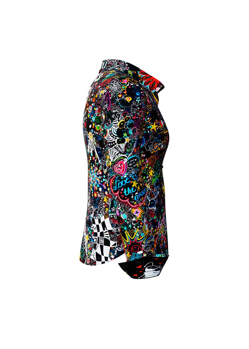 LETS BE CRAZY TONIGHT - crazy colourful blouse - GERMENS