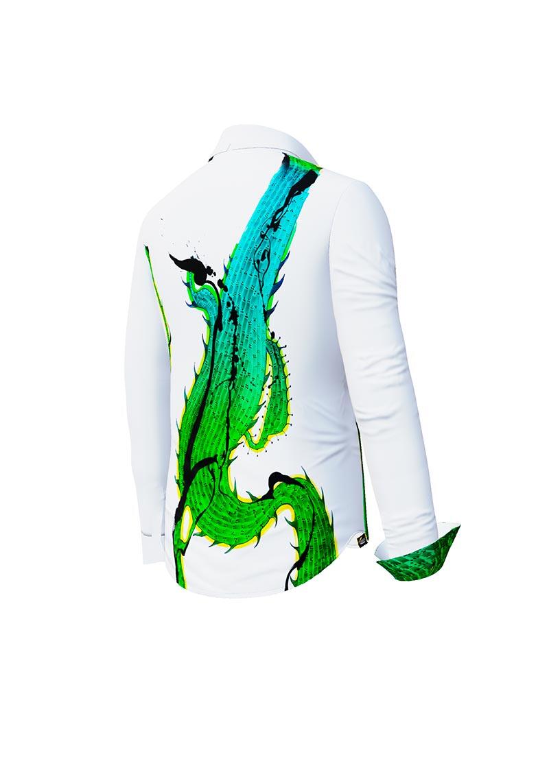 STACHELHAUT CACTUS - White Green Blouse - GERMENS
