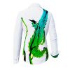 STACHELHAUT CACTUS - White Green Blouse - GERMENS artfashion - 100 % cotton - very good fit - artist design - 99 pieces limited - 6 sizes from XS - XXL - Made in Germany