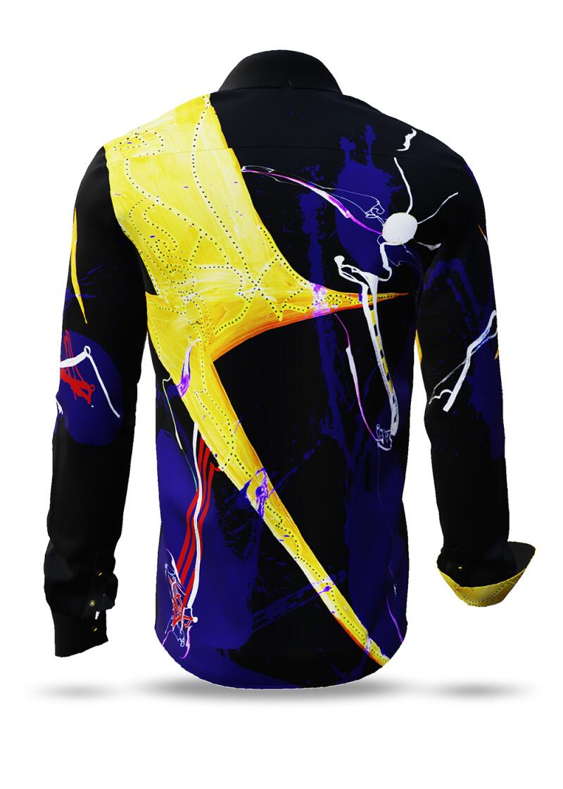 FLARES - buntes Langarmhemd - GERMENS artfashion - Besonderes Mnnerhemd in geringer Limitierung - Made in Germany